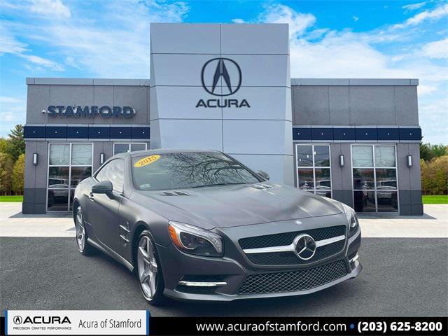 used 2015 Mercedes-Benz SL-Class car, priced at $33,500