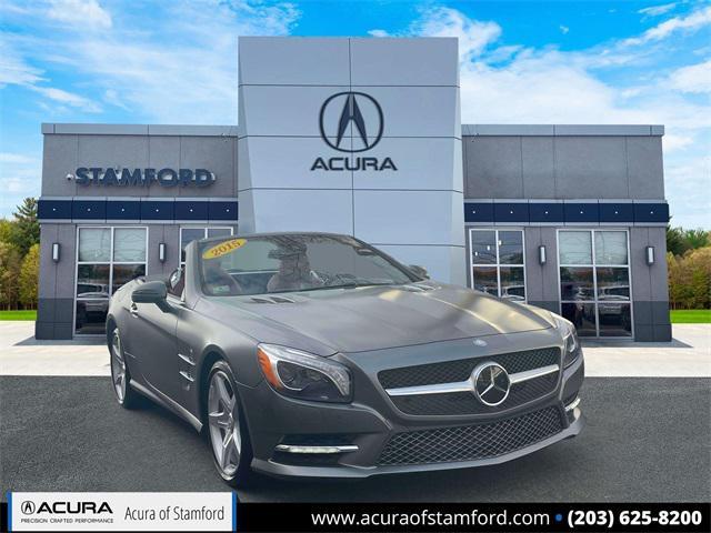 used 2015 Mercedes-Benz SL-Class car, priced at $33,900