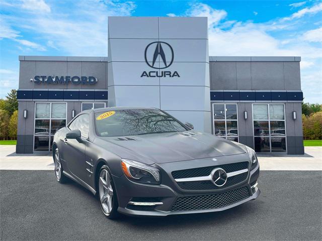 used 2015 Mercedes-Benz SL-Class car, priced at $34,900