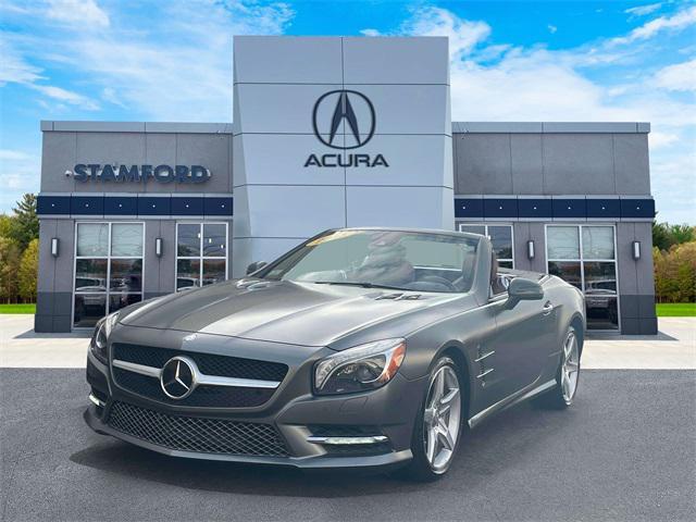 used 2015 Mercedes-Benz SL-Class car, priced at $34,900