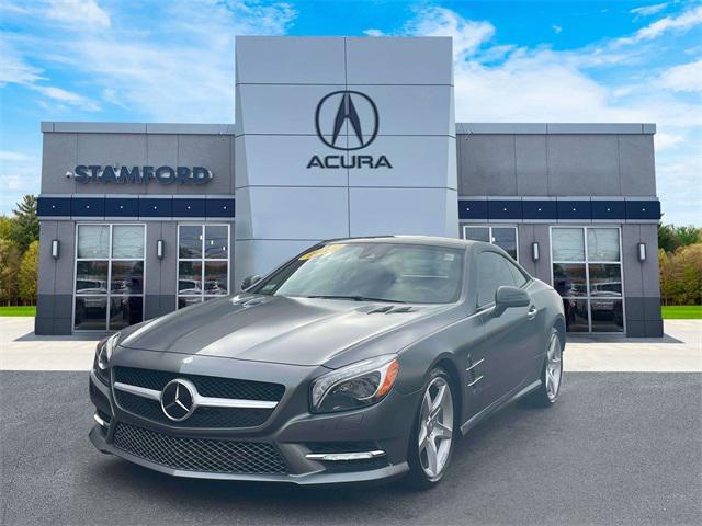 used 2015 Mercedes-Benz SL-Class car, priced at $34,900