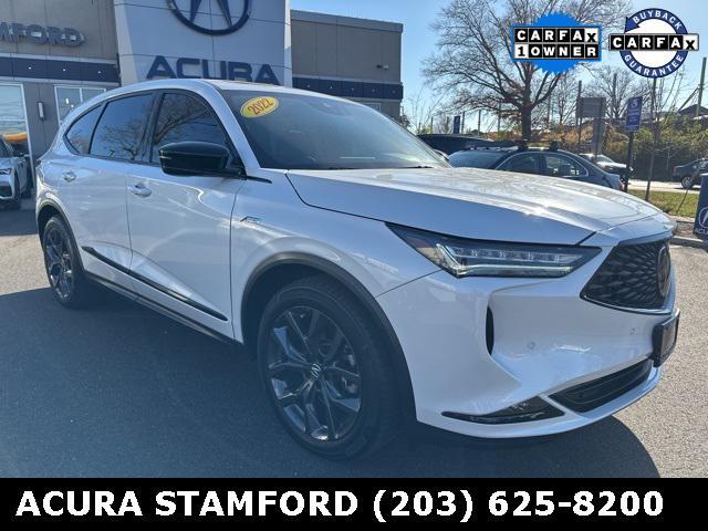 used 2022 Acura MDX car, priced at $42,500