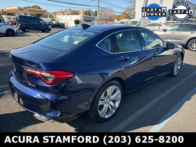 used 2022 Acura TLX car, priced at $34,500