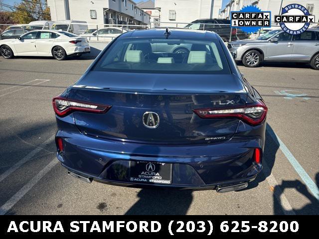 used 2022 Acura TLX car, priced at $34,500