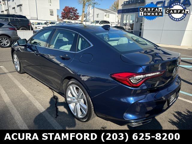 used 2022 Acura TLX car, priced at $34,500