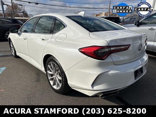 used 2021 Acura TLX car, priced at $26,500