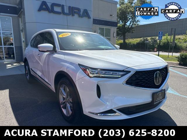 used 2022 Acura MDX car, priced at $33,500