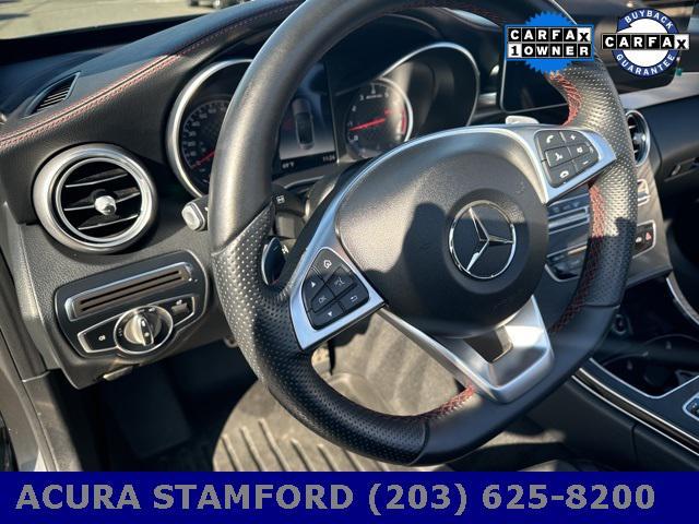 used 2018 Mercedes-Benz AMG C 43 car, priced at $37,900