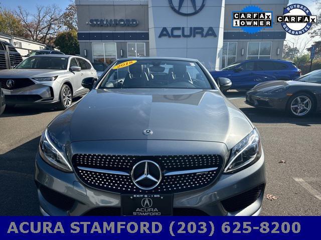 used 2018 Mercedes-Benz AMG C 43 car, priced at $37,900