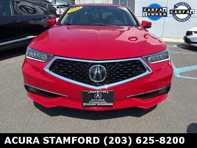 used 2018 Acura TLX car, priced at $26,500