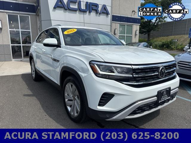 used 2022 Volkswagen Atlas Cross Sport car, priced at $28,900