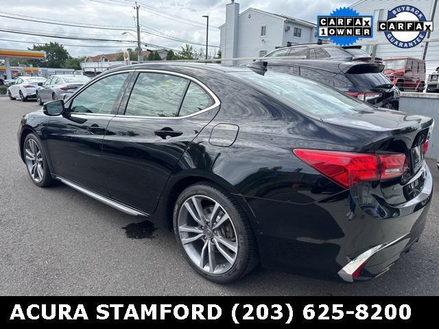 used 2019 Acura TLX car, priced at $22,500