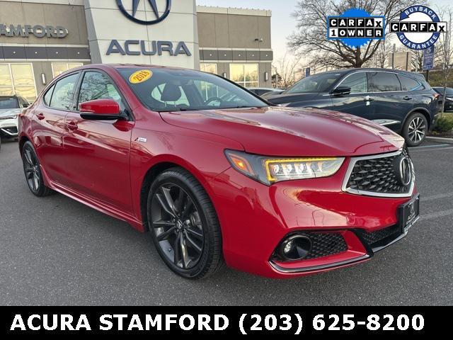 used 2018 Acura TLX car, priced at $24,900