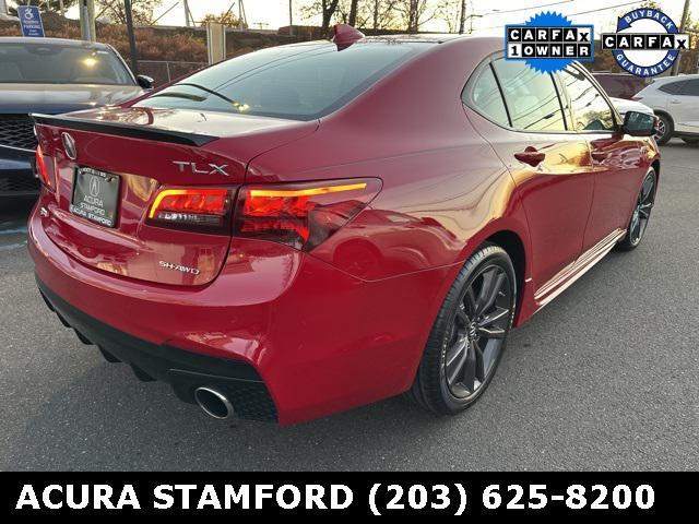 used 2018 Acura TLX car, priced at $24,900