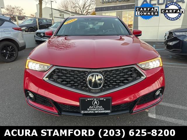 used 2018 Acura TLX car, priced at $24,900