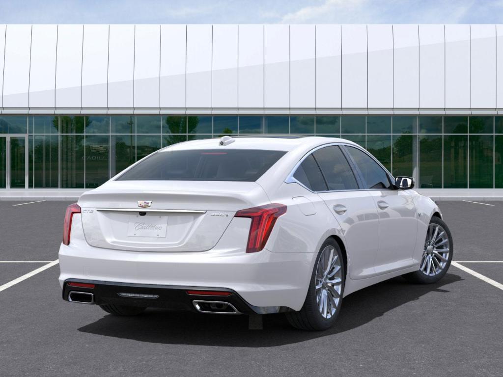 new 2025 Cadillac CT5 car, priced at $52,910