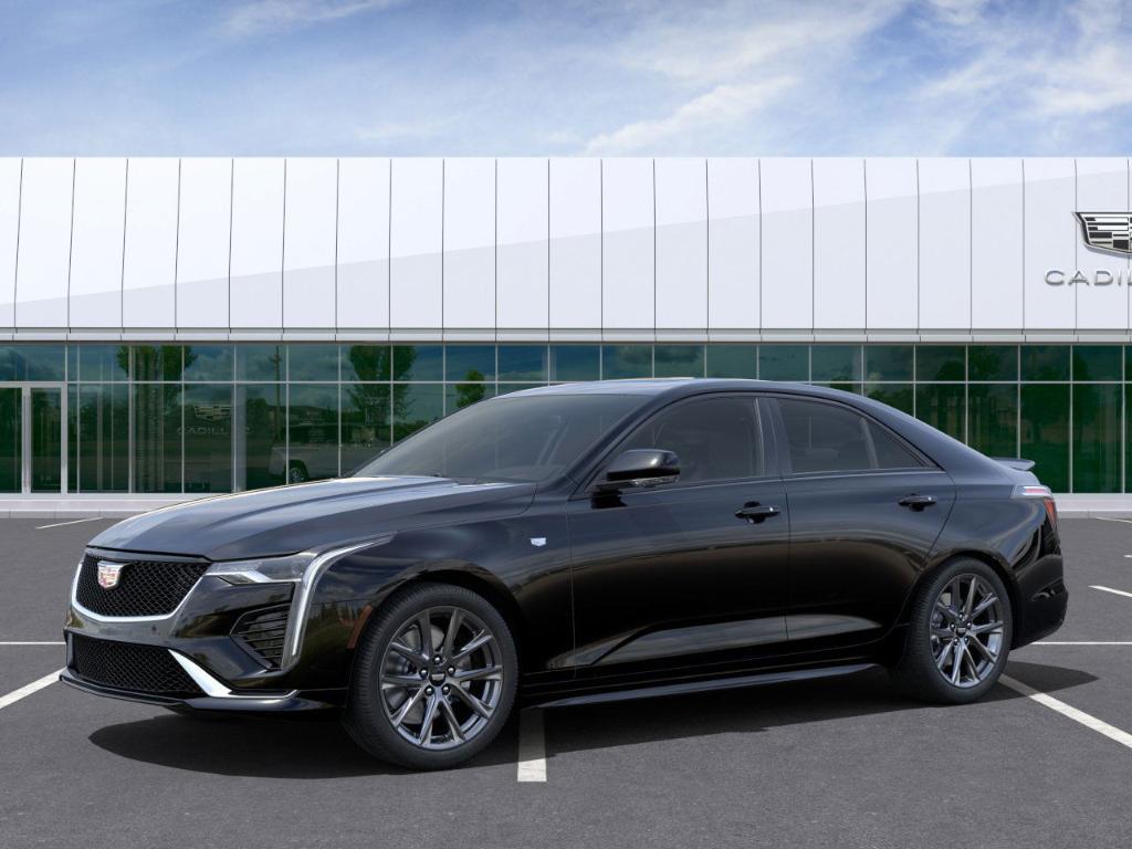 new 2025 Cadillac CT4 car, priced at $44,110