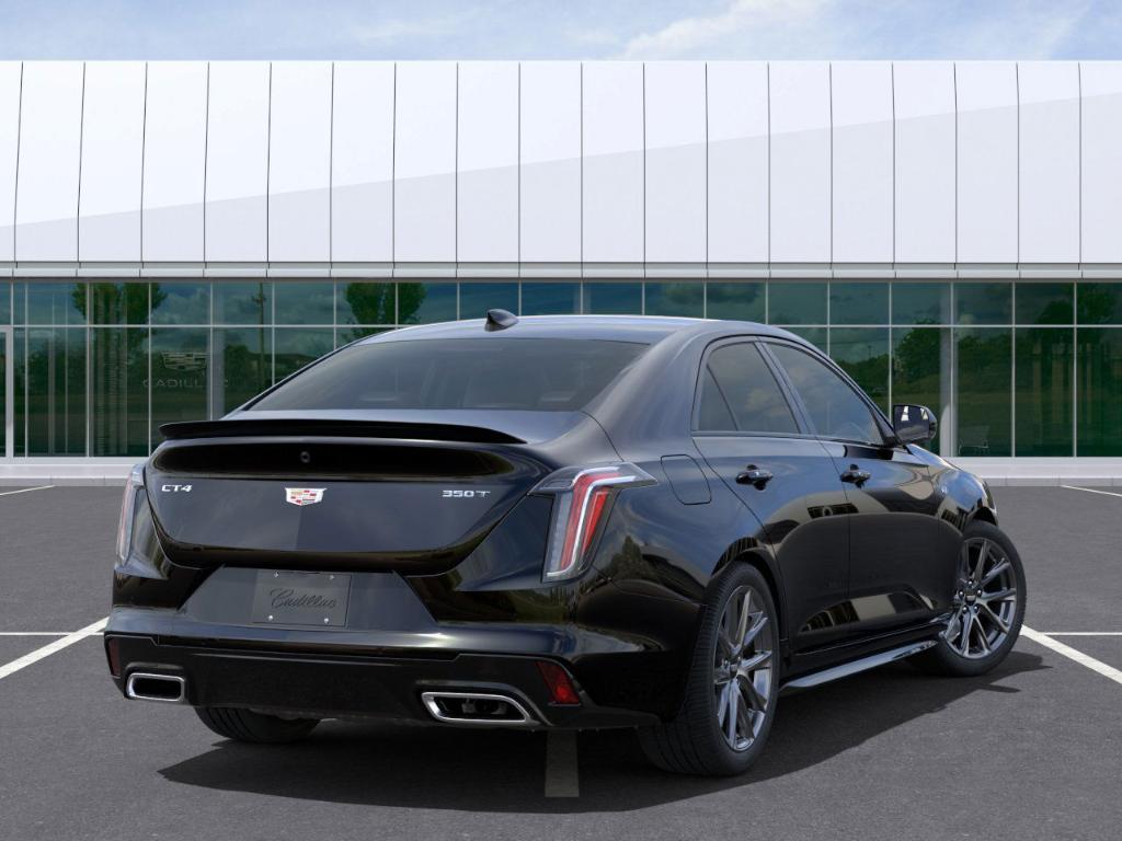 new 2025 Cadillac CT4 car, priced at $44,110