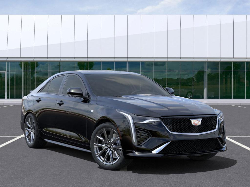 new 2025 Cadillac CT4 car, priced at $44,110