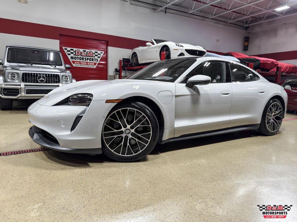 used 2021 Porsche Taycan car, priced at $57,995