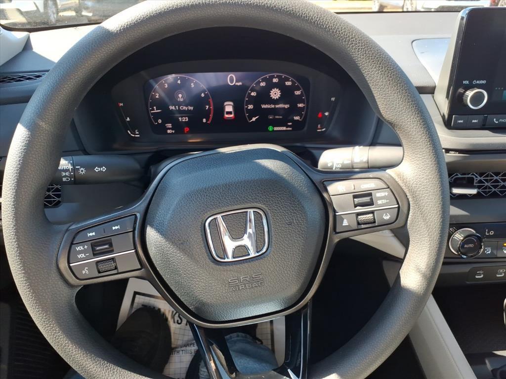 new 2025 Honda Accord car, priced at $31,380