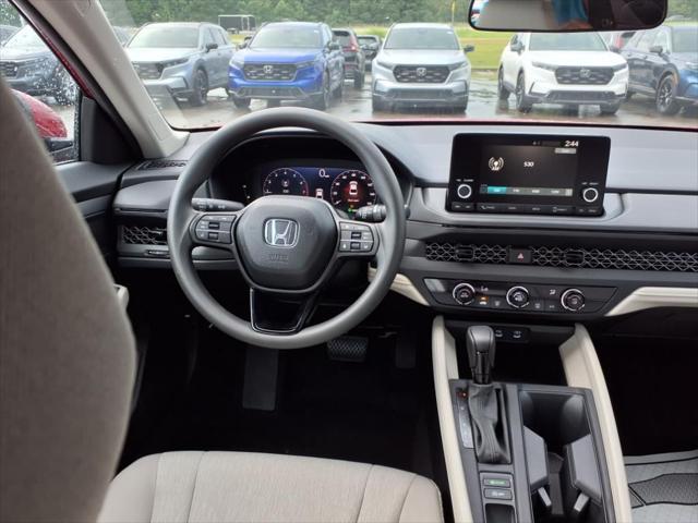 new 2025 Honda Accord car, priced at $28,750