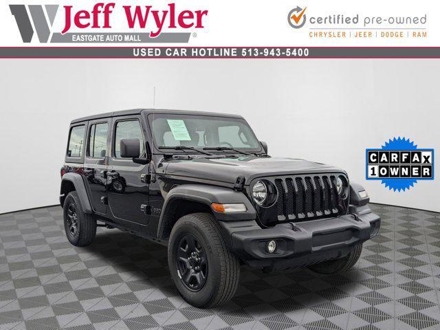 used 2023 Jeep Wrangler car, priced at $33,757