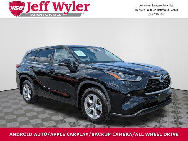 used 2021 Toyota Highlander Hybrid car, priced at $31,625