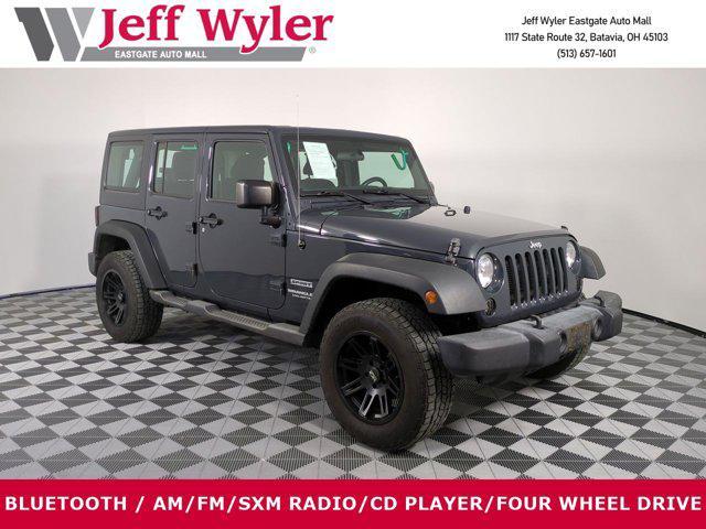 used 2017 Jeep Wrangler Unlimited car, priced at $17,333