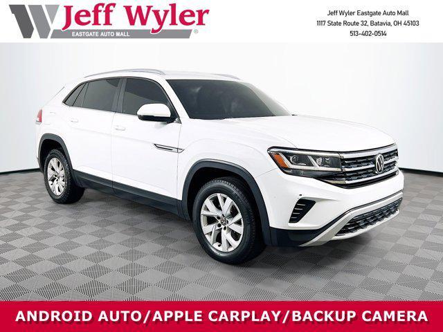 used 2021 Volkswagen Atlas Cross Sport car, priced at $14,995