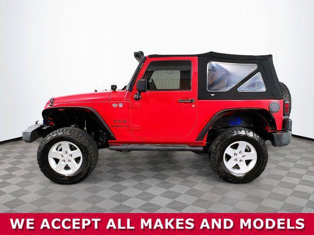 used 2013 Jeep Wrangler car, priced at $13,665