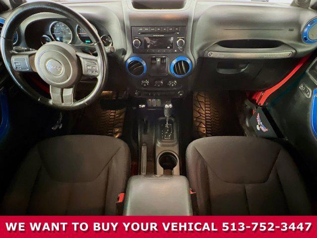 used 2013 Jeep Wrangler car, priced at $13,665