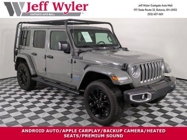 used 2021 Jeep Wrangler Unlimited car, priced at $31,899