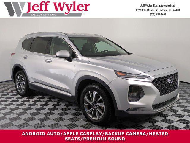 used 2019 Hyundai Santa Fe car, priced at $17,439