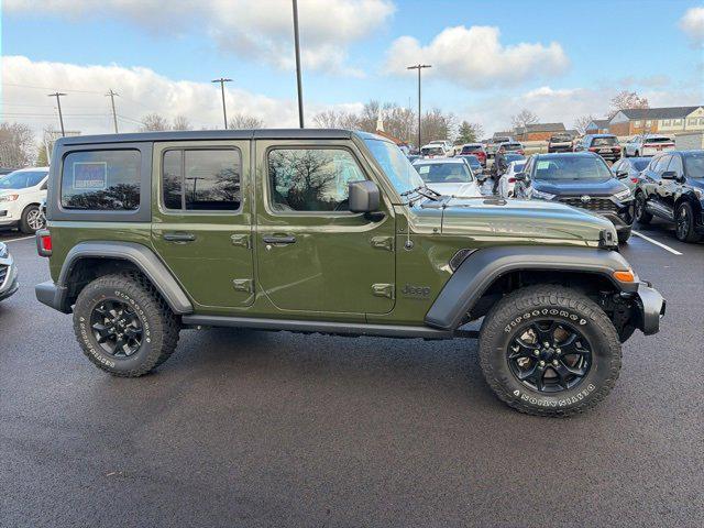 used 2021 Jeep Wrangler Unlimited car, priced at $29,834