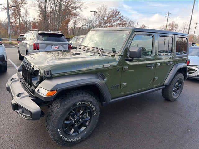 used 2021 Jeep Wrangler Unlimited car, priced at $29,834