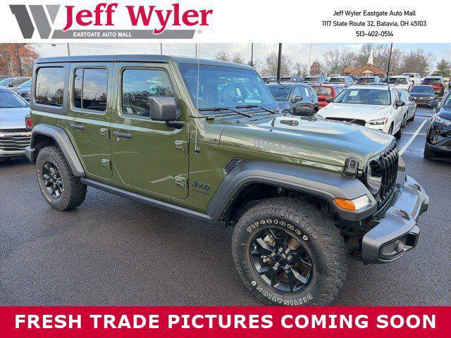 used 2021 Jeep Wrangler Unlimited car, priced at $29,834