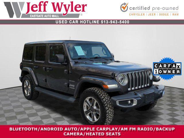 used 2018 Jeep Wrangler Unlimited car, priced at $26,213