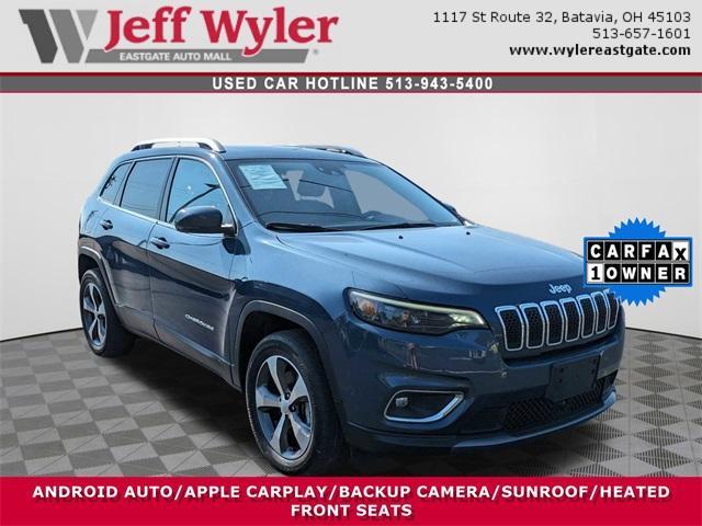 used 2021 Jeep Cherokee car, priced at $25,596