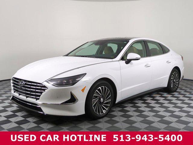 used 2023 Hyundai Sonata Hybrid car, priced at $27,148