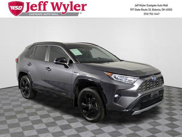 used 2021 Toyota RAV4 Hybrid car, priced at $27,298