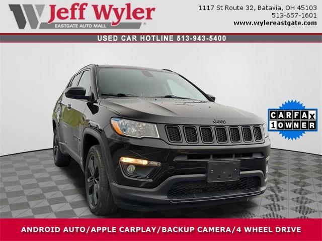 used 2021 Jeep Compass car, priced at $21,783