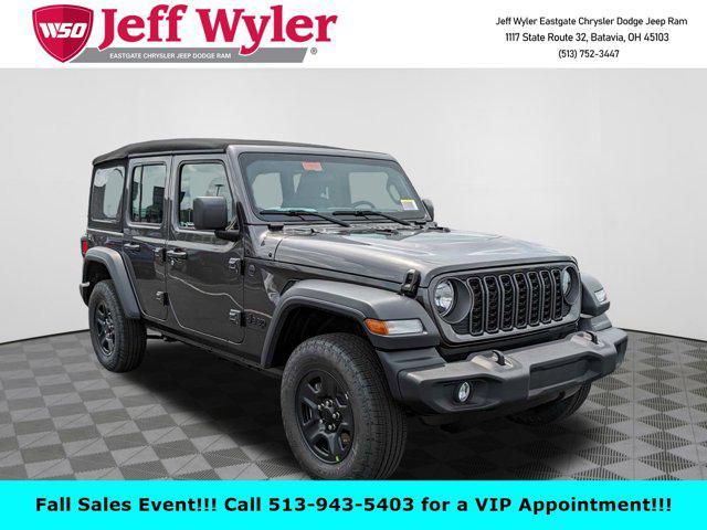 new 2024 Jeep Wrangler car, priced at $35,498