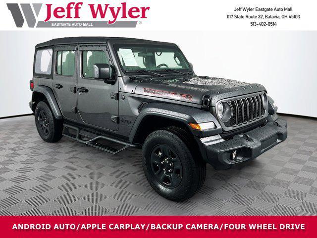 used 2024 Jeep Wrangler car, priced at $36,349