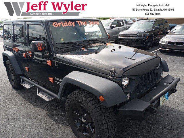used 2017 Jeep Wrangler Unlimited car, priced at $19,067