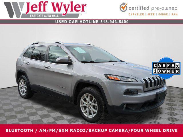 used 2018 Jeep Cherokee car, priced at $15,916