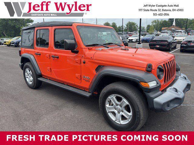 used 2018 Jeep Wrangler Unlimited car, priced at $25,586