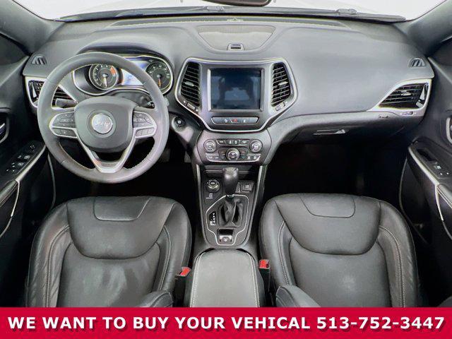 used 2021 Jeep Cherokee car, priced at $26,200