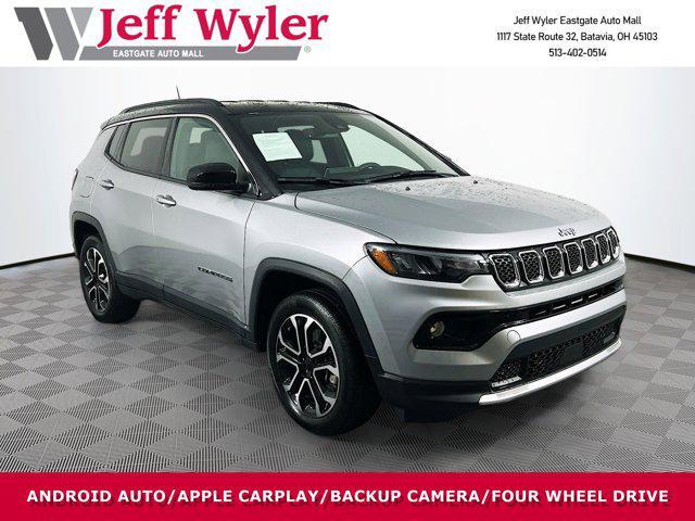 used 2023 Jeep Compass car, priced at $25,392