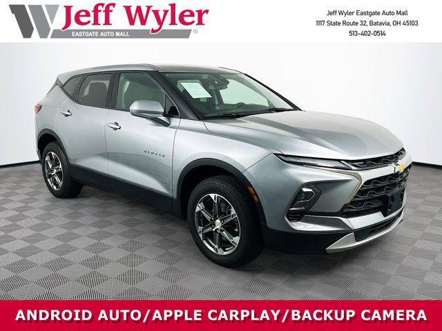 used 2023 Chevrolet Blazer car, priced at $23,840